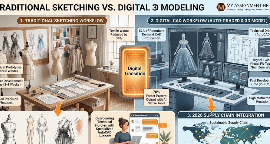 From Sketches to 3D: Why CAD is the New Essential Skill for US Fashion Designers