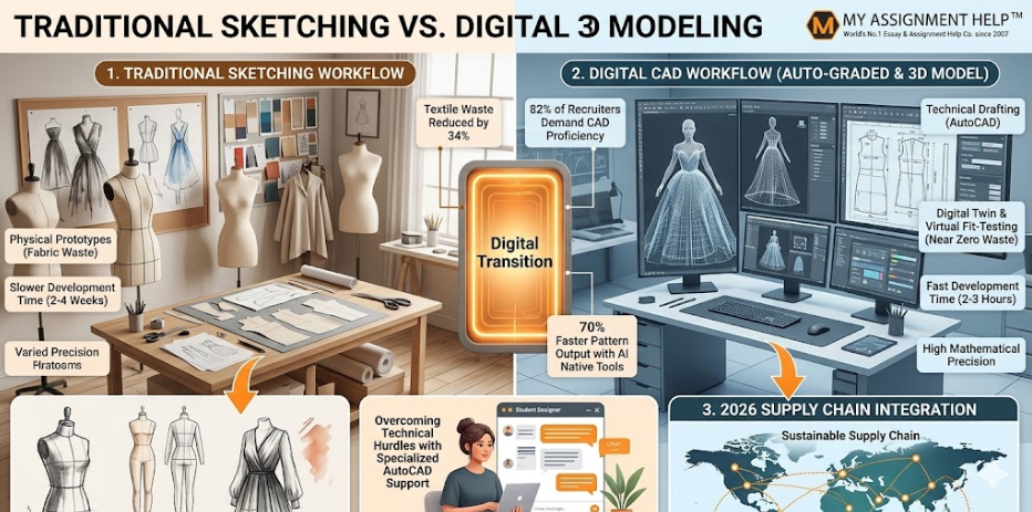From Sketches to 3D: Why CAD is the New Essential Skill for US Fashion Designers